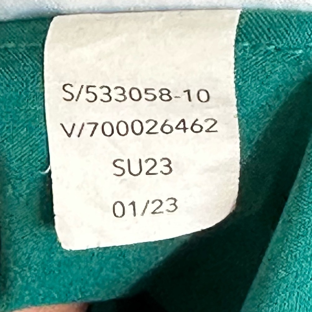 Athleta Everlasting Tank Sleeveless Button Down Green Size XL GUC - Picture 5 of 5